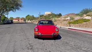 1971 Porsche 911 T-Engine Start Up