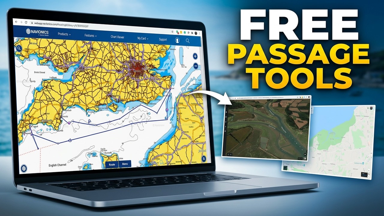 Free Passage Planning Tools for Sailors | Navionics, Google Earth & Maps