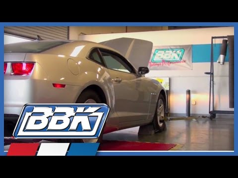 Camaro RS V6 Long Tube Exhaust Headers Gain 33 HP on Dyno
