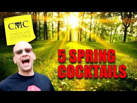 🍃🍃 5 Great Spring Cocktails To Learn & Master 🍃🍃 Fun Spring Cocktails!