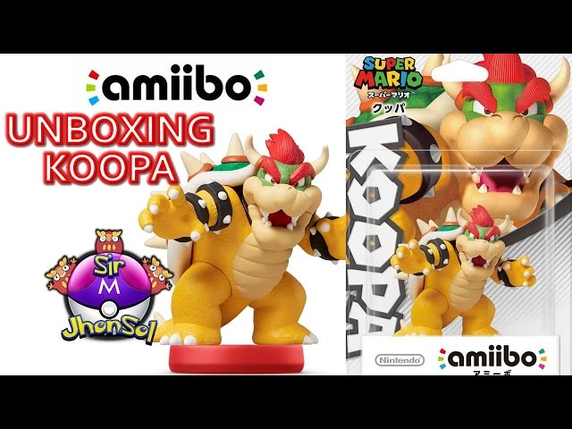 Vídeo relacionado con Nintendo - Colección Super Mario, Figurina Amiibo Bowser Odyssey
