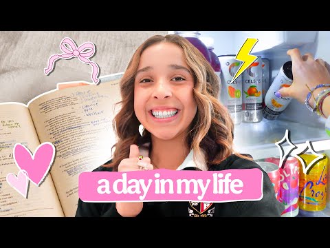 Morning Day In the Life (Influencer, student, BUSY day!!)
