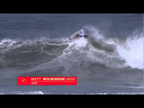 Rip Curl Pro Search 2011 - Round 5 Heat 2: Medina vs. Wilkinson