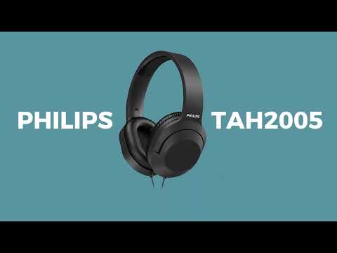 Philips TAH2005BK/00 Stereo Headphones Black