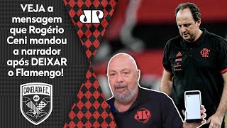 Exclusivo! Nilson Cesar exibe mensagem de Rogério Ceni, ex-técnico do Flamengo