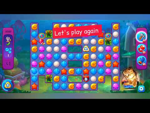 Fishdom 2022, no Boosters,  10191  level  -  прохождение без бустеров,  10191  уровень.
