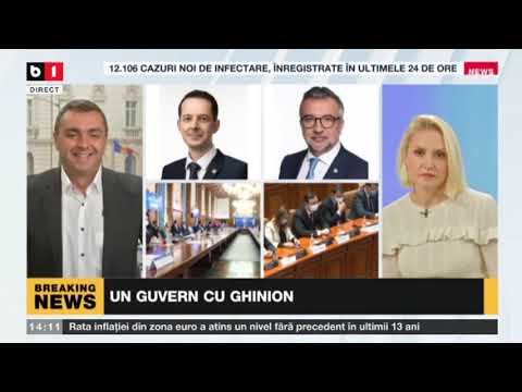 TALK B1 ORA 14.00 CU IRINA PETRARU - UN GUVERN CU GHINION