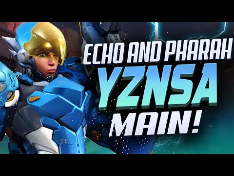 YZNSA Top 33 Pharah and Echo main! [ Overwatch Season 26 Top 500 ]
