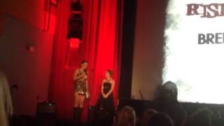 Brenna Rhea is awarded rising star award video