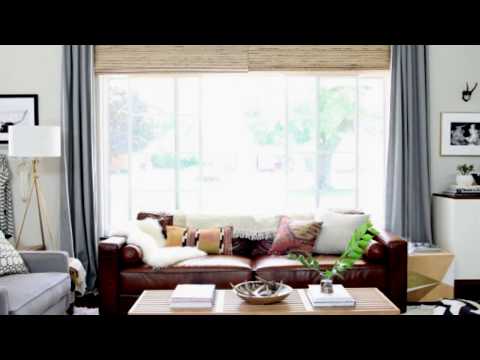 YouTube video about: What curtains go with brown furniture?