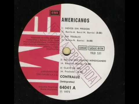 CONTRALUZ  - Americanos (disco completo 1973) - Vinyl Rip #discosinconseguibles