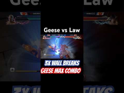 Geese 3x WALL BREAKS MAX DAMAGE COMBO | Chikurin (Geese) vs Double (Law) #tekken7 #twt2019