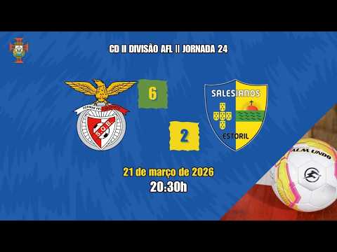 [CD II DIV - J24] Sport Queijas e Benfica 6-2 Salesianos do Estoril (21/03/2026)