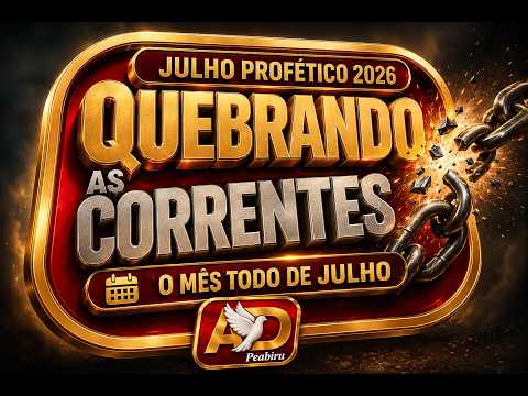 8 DIA JULHO PROFÉTICO 2026 l 19/07/2026 I PR JOSINEI.