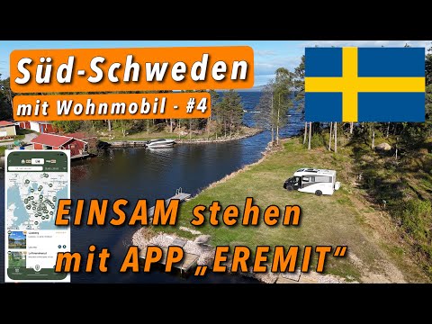 Süd–Schweden mit dem Wohnmobil (Teil 4/7) - Traum-Stellplätze mit „Eremit“, ein Schloss & Tiveden