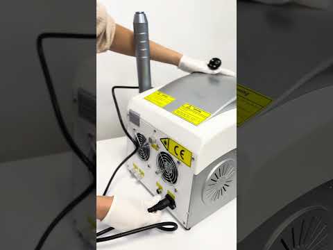 ​Неодимовий лазер для видалення перманентного макіяжу, тату, карбонового пілінгу SD-1000S / SY-SP730S Veezimei (3 насадки) [з блоком розпалювання]