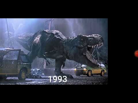 Evolution Of T-Rex 1905-2022