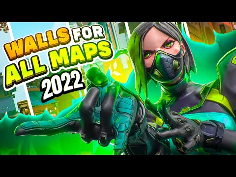 BEST VIPER WALLS FOR ALL MAPS 2022 - Valorant