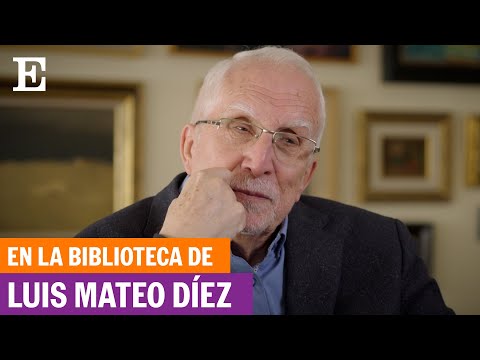 En la biblioteca de Luis Mateo Díez: “Solo escribo para que la gente me quiera” | EL PAÍS