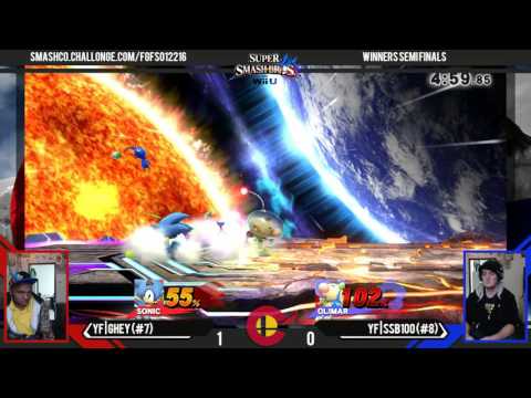 FGF28 - YF|Ghey (Sonic) Vs. YF|SSB100 (Olimar) - WSF