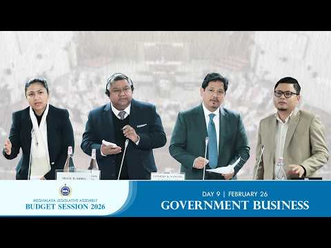 LIVE: BUDGET SESSION 2026 | DAY-9 | GOVERNMENT BUSINESS