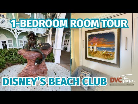 Inside a 1‑Bedroom Villa at Disney’s Beach Club Villas — Full DVC Walkthrough 2025