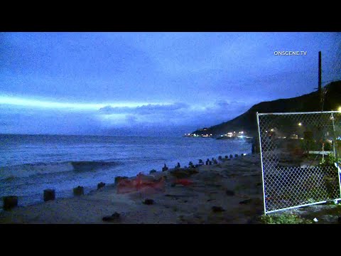 MALIBU Heavy Rain, Lightning, And Mini Rockslides