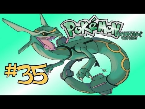 Let's Play Pokemon Emerald [Part 35] -  Ever Grande City & Victory Road!