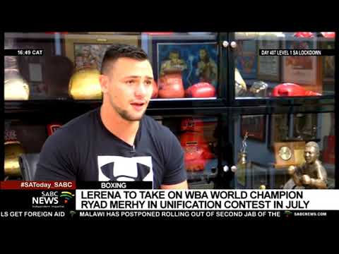 IBO cruiserweight champion Kevin Lerena to  fight WBA world champion Ryad Merhy