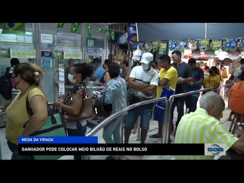 Ganhador da Mega da Virada pode colocar meio bilhão de reais no bolso 29 12 2022