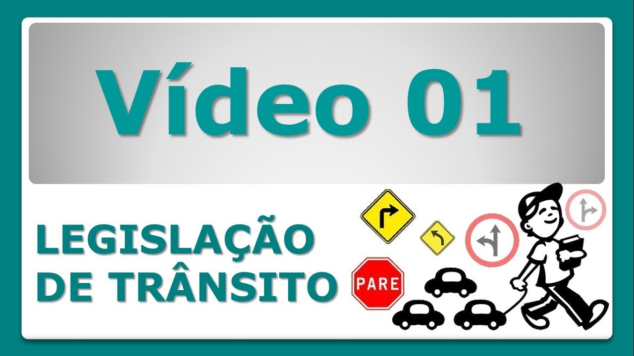 LEGISLAÇÃO DE TRÂNSITO 01