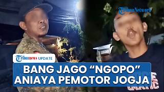 Viral Video Bang Jago Bertato Aniaya Pemotor di Umbulharjo Jogja gegara Emosi Ditegur Lawan Arah