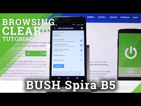 How to Clear Browser on BUSH Spira B5 – Delete All Web Pages You Ever Visited