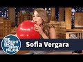 Sofia Vergara Chats with Jimmy While Sucking Helium