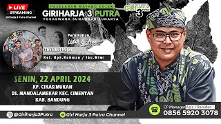 Download lagu 🔴LIVE LAKON : DEWI NILA NINGRUM || GIRIHARJA 3 PUTRA - YOGASWARA SUNANDAR | 22/04/24 #gh3p mp3