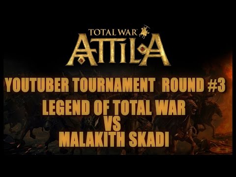 LEGEND OF TOTAL WAR VS MALAKITH SKADI - Youtuber Tournament Round #3