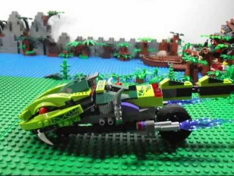 Vidéo LEGO Ninjago 9447 : La moto serpent de Lasha
