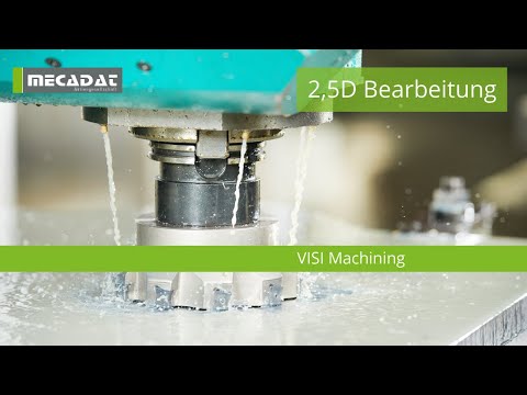 VISI Machining - Produktvideo "2,5D Bearbeitung"