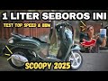 TEST TOP SPEED NEW SCOOPY 2025 DAN KONSUMSI BBM Keneketo Daily