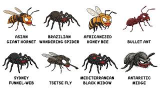Every Continent's Most Terrifying Bug Explained