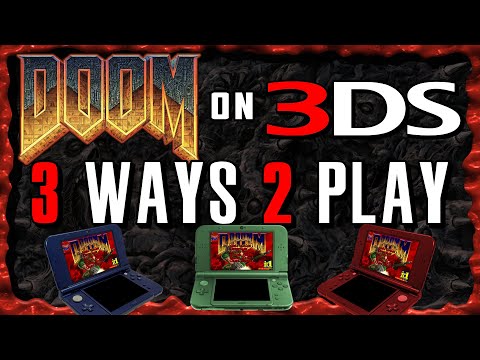 DOOM on Nintendo 3DS: 3 Ways to Play! (3DS Homebrew)