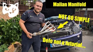 How *NOT* to Change an Exhaust Manifold (r53 mini cooper s)