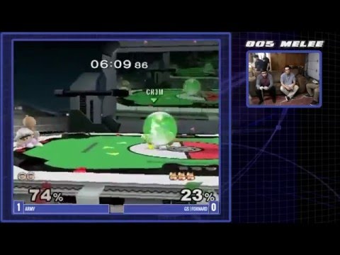 Melee @ Michael's #15: Singles Winners Semis - ARMY (Ice Climbers) vs GS | Foxnard (Fox)