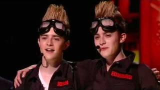 xfactor john and edward ghostbusters  live show 5