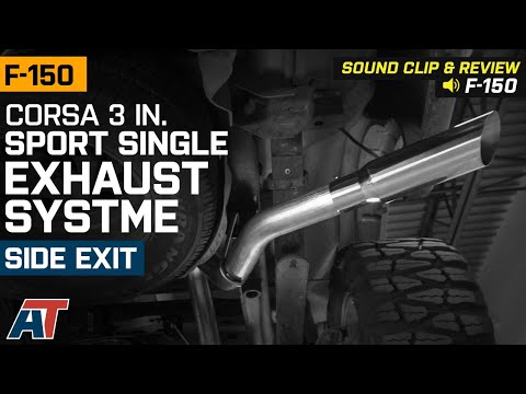 2011-2014 F150 3.5L Ecoboost Corsa 3 in. Sport Exhaust System w/ Polished Tip Sound Clip & Review