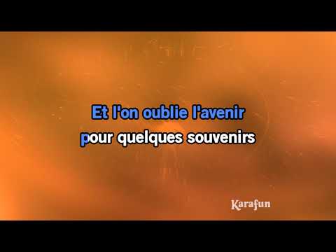 Karaoké Du côté de chez Swann (Live) - Calogero *