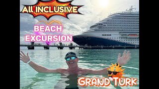 GRAND TURK, ALL INCLUSIVE BEACH EXCURSION #carnivalcruises