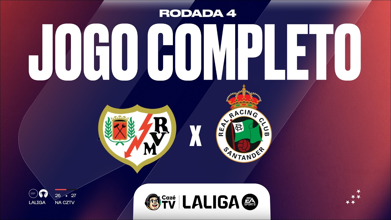 AO VIVO: RAYO VALLECANO X RACING CLUB (ESP) | LALIGA 26/27 | 4ª RODADA