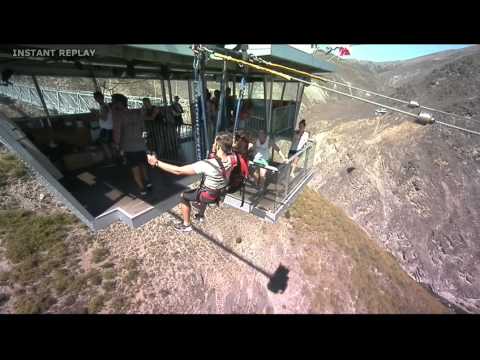 Nevis Swing Queenstown – die größte Schaukel der Welt – 70 Meter freier Fall