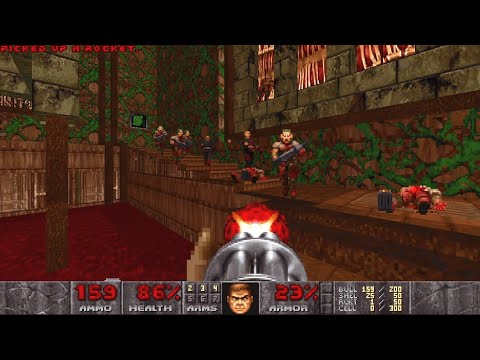 The Ultimate Doom - Forsaken Compound - E1M2: Weeping Willow (Ultra-Violence 100%)